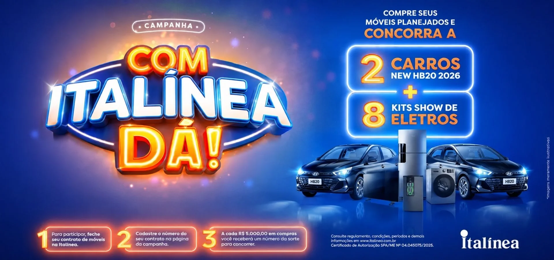 Promoção "Com Italínea Dá"
